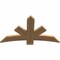Ekena Millwork Alberta Smooth Timber Gable Bracket, Western Red Cedar, 48"W x 28"H x 1 1/2"D x 5 1/2"F, 14/12 Pitch GBW048X28X0206ALB00SWR - alternate 2